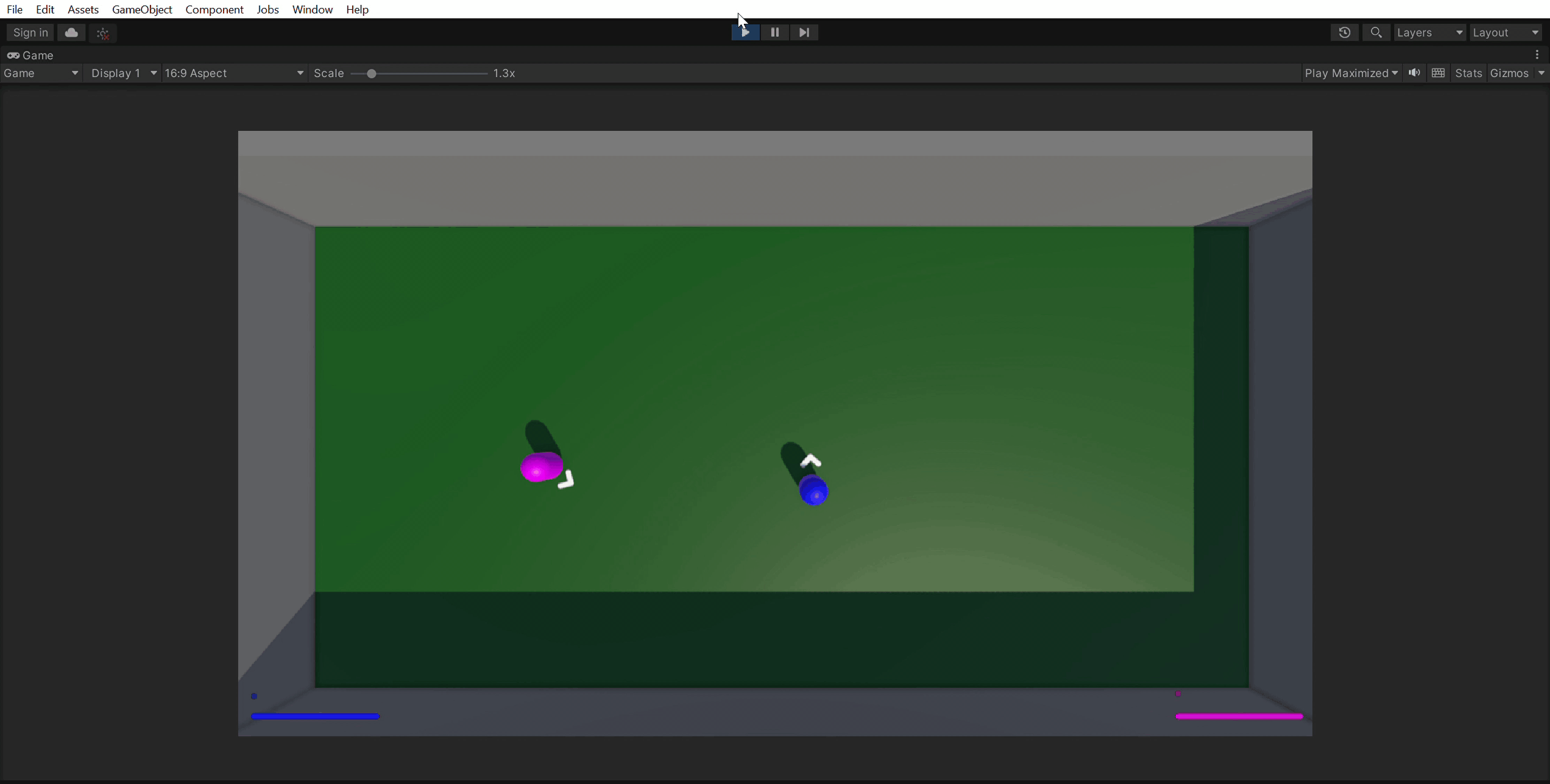 Charge shot prototype