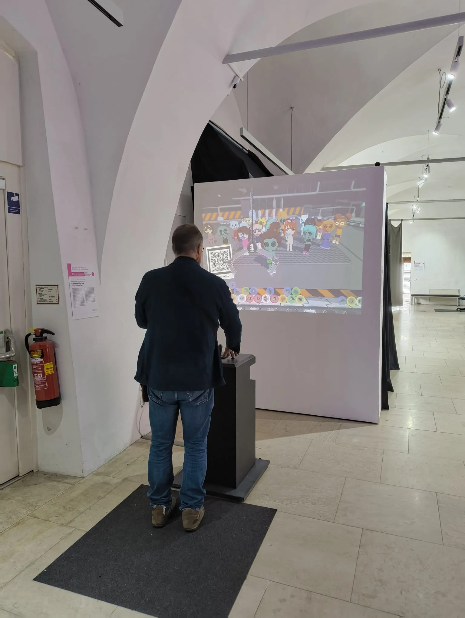 Clawsembly Line exhibited at Ars Electronica