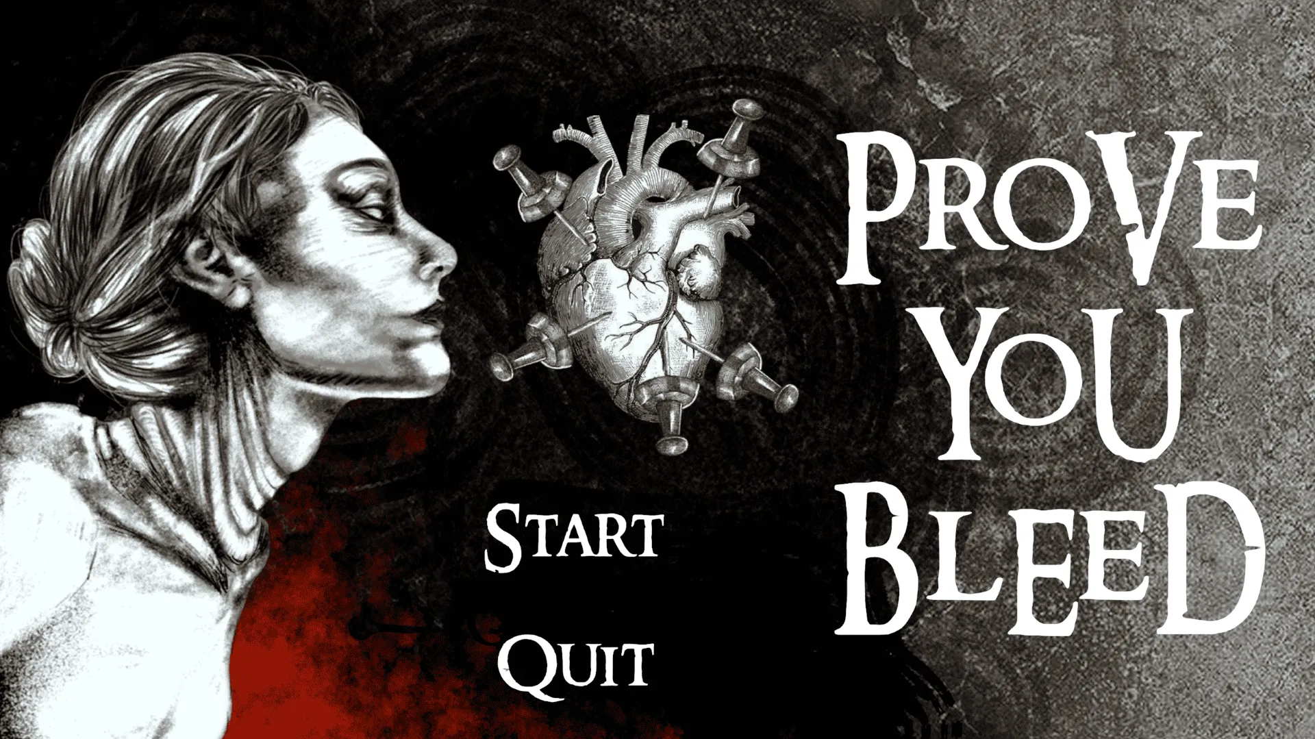 Prove You Bleed main menu