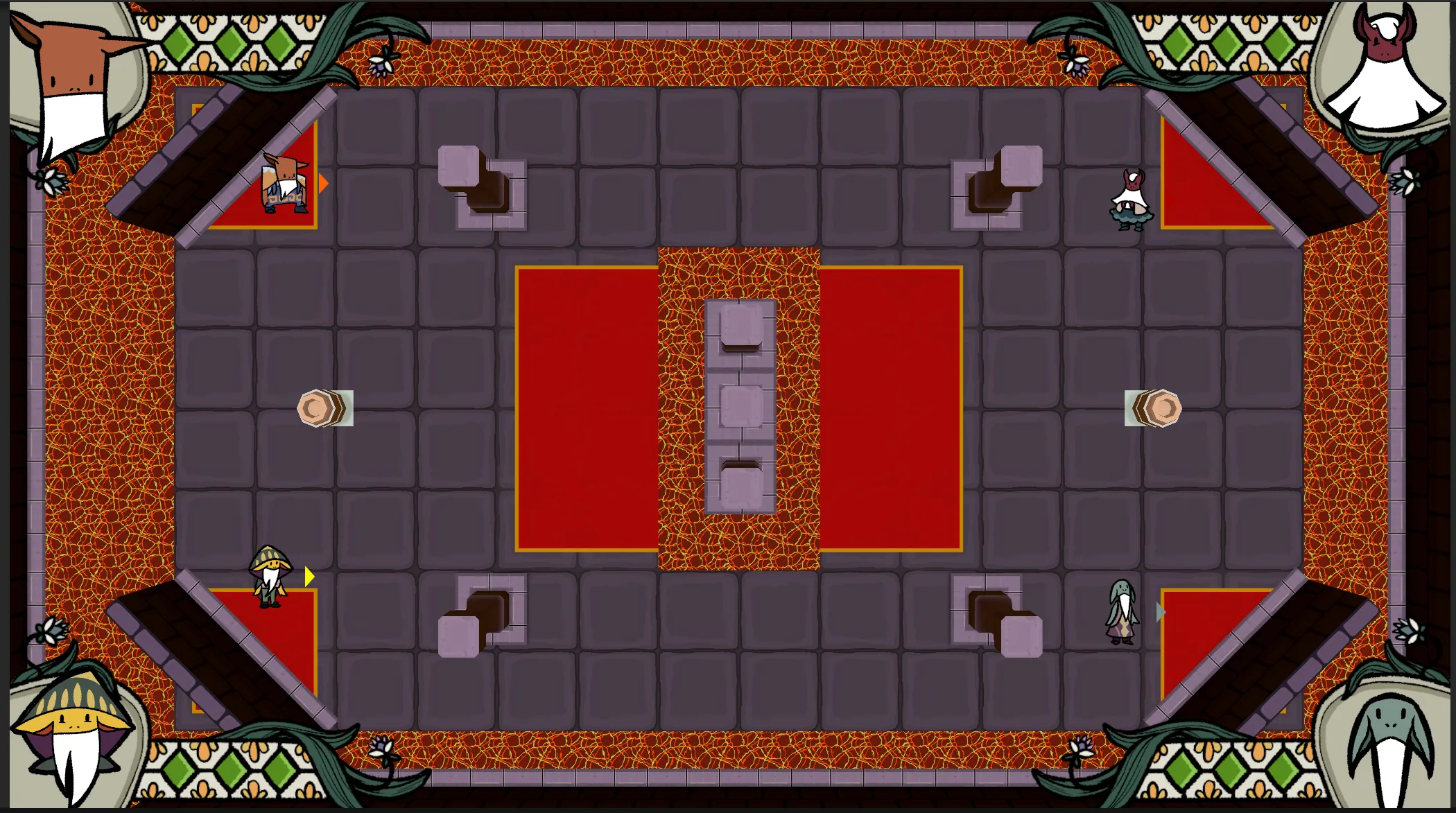 The final arena