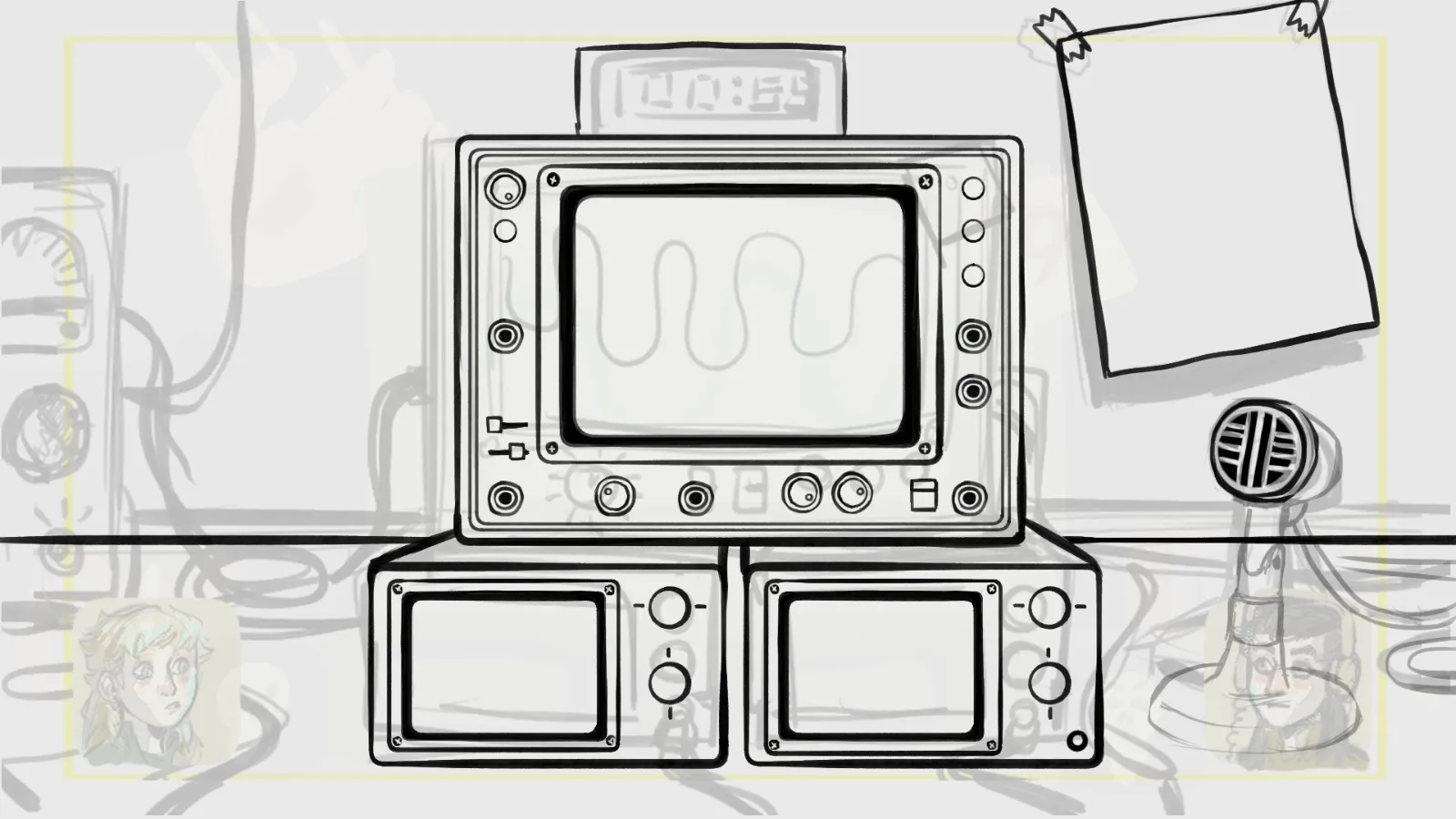 Paper draft of the game concept