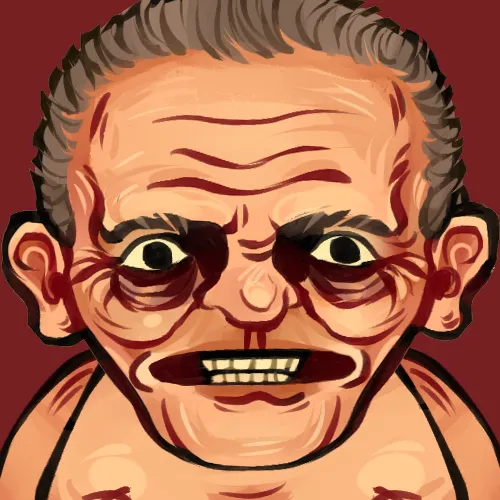 Character art of the Hannibal-lecker fetus