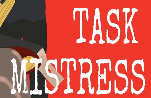 Taskmistress quiz night poster detail