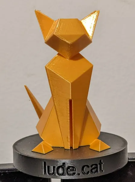 The LudeCat trophy