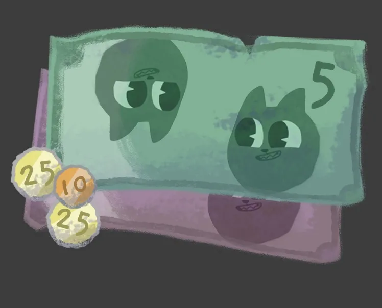 Stealing money from a customer