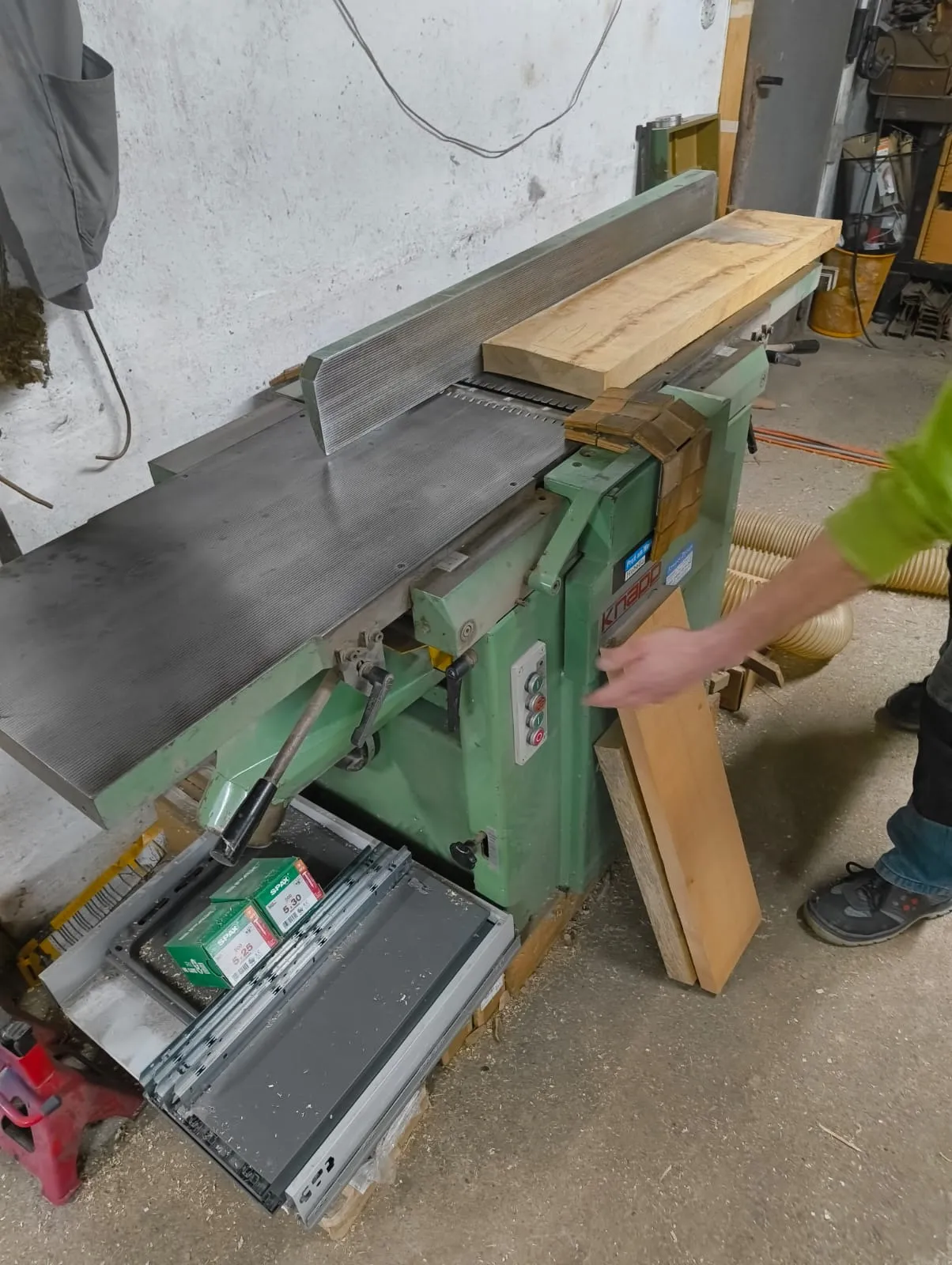 The planing machine